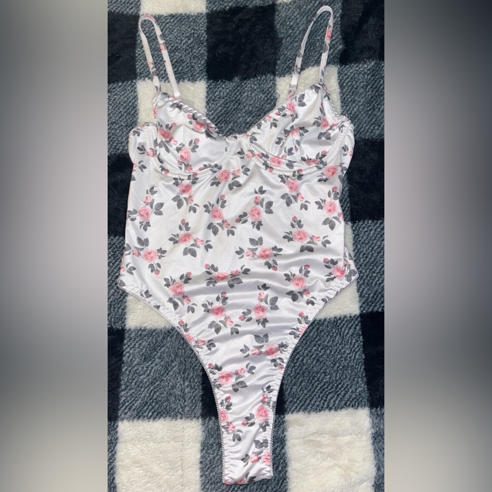 Floral Print Bodysuit